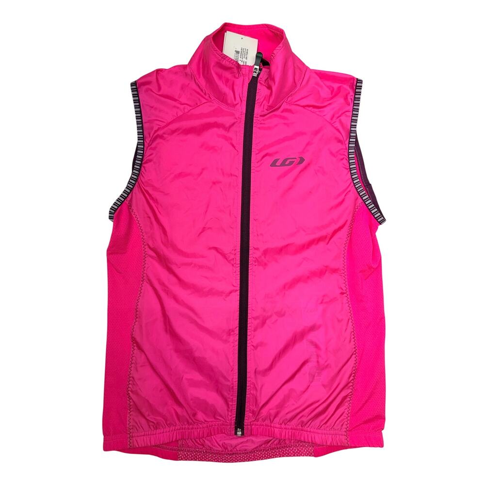 Louis Garneau Nova 2 Women’s Medium Cycling Vest Pink Reflective NWT
